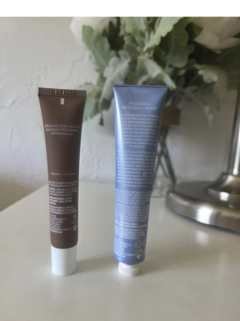 Summer Fridays Brown Eye Balm & Blue Jet Lag Mask Duo